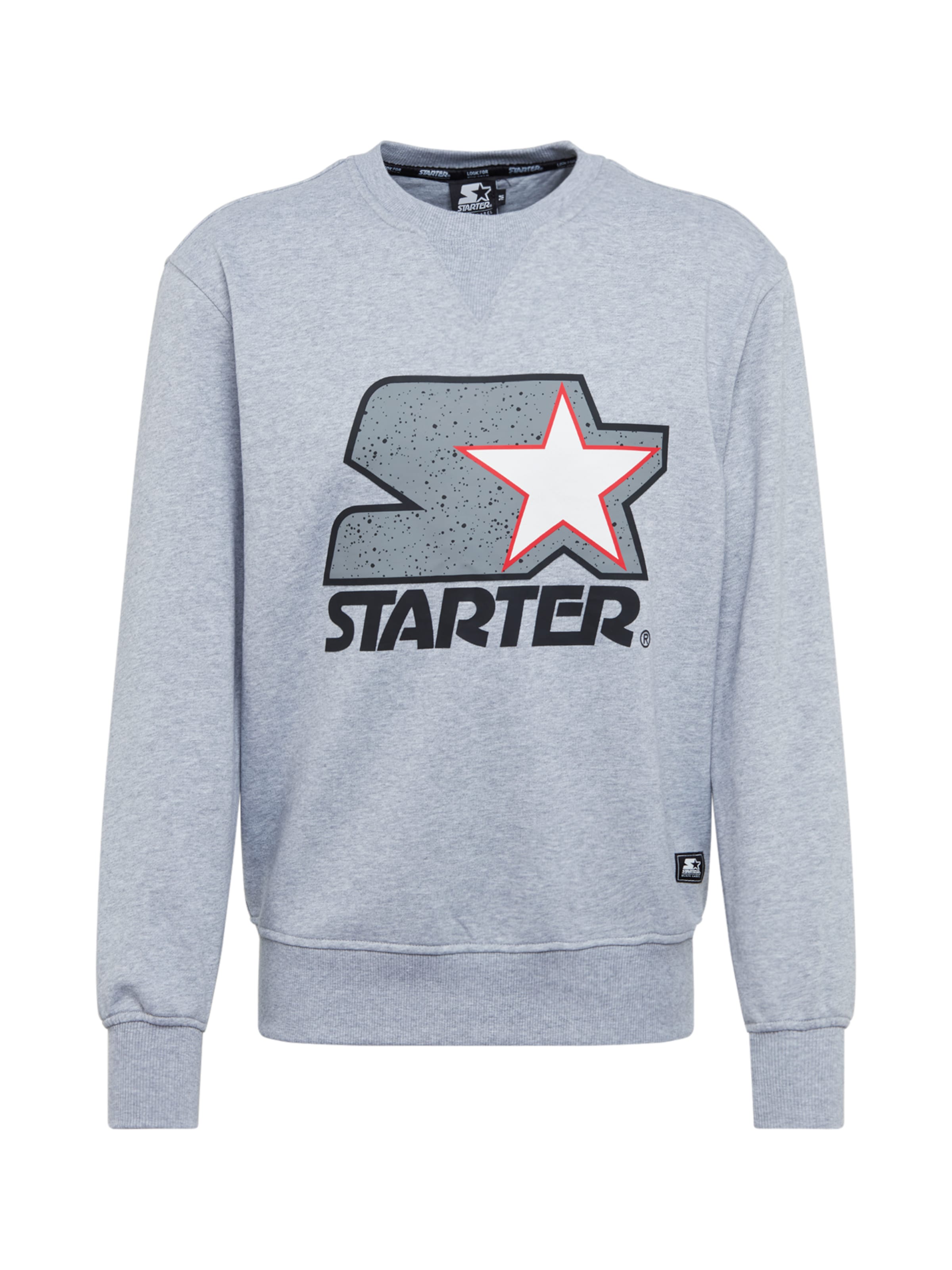 Starter Black Label Regular fit Sweatshirt in Grey: front