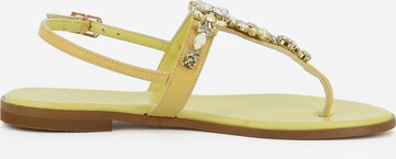 EVITA T-Bar Sandals 'OLIMPIA' in Yellow