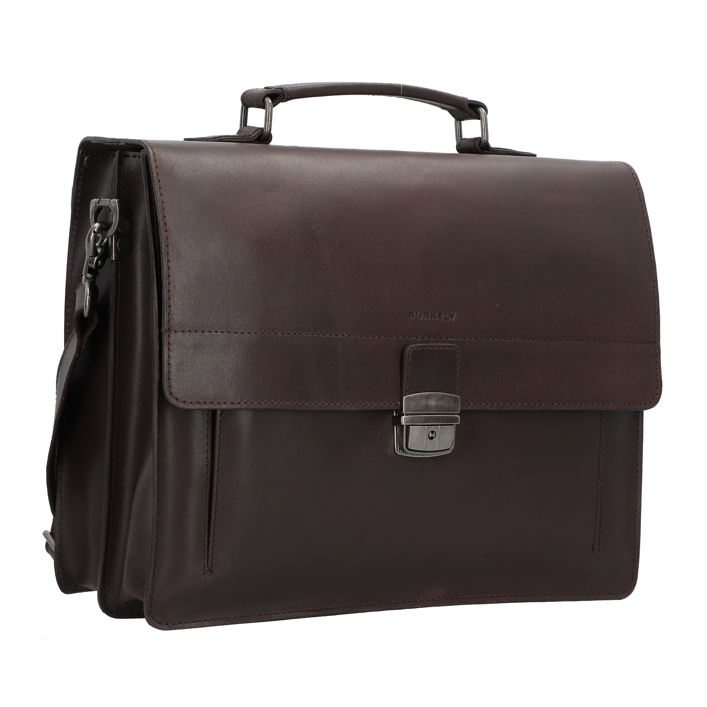 Burkely Aktentasche 'Scott' in Braun