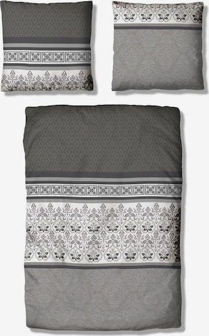 HOME AFFAIRE Duvet Cover in Grey: front