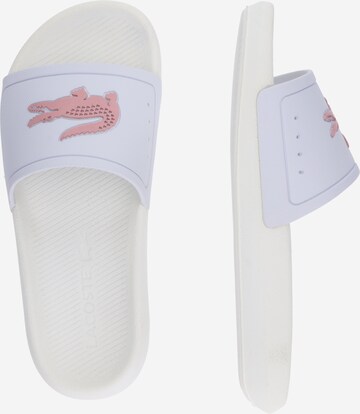 Mule LACOSTE en blanc