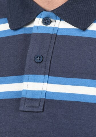 T-Shirt 'Pique' BLEND en bleu