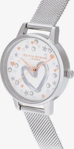 Olivia Burton Uhr in Silber
