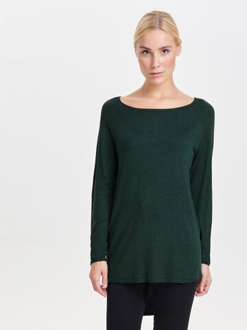 Pull-over 'ONLMila' ONLY en vert : devant