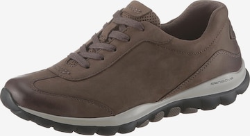 GABOR Athletic Lace-Up Shoes in Brown: front