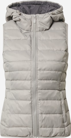 Gilet 'NEW TAHOE' di ONLY in grigio: frontale