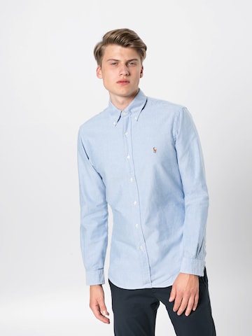 Polo Ralph Lauren Slim fit Koszula w kolorze niebieski: przód