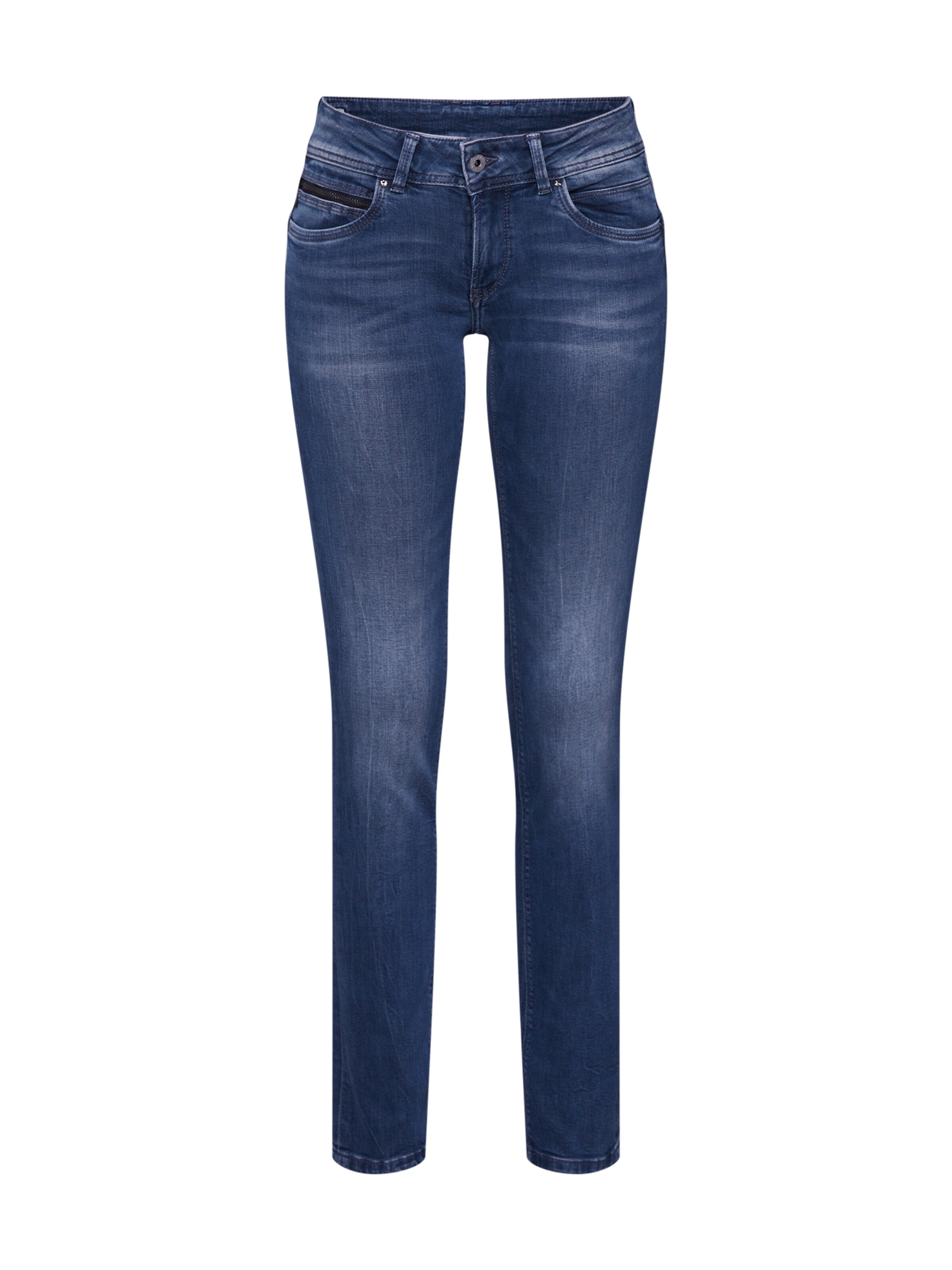 Pepe Jeans - Jeans 'New Brooke' in de kleur Blauw denim