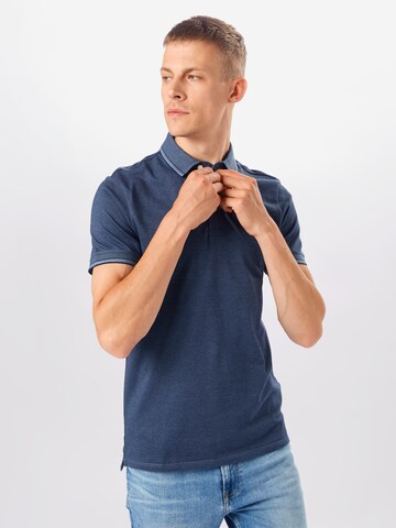 SELECTED HOMME - Ajuste regular Camiseta 'Twist' en azul: frente