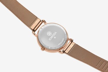 JOWISSA Analog Watch 'Facet' in Gold