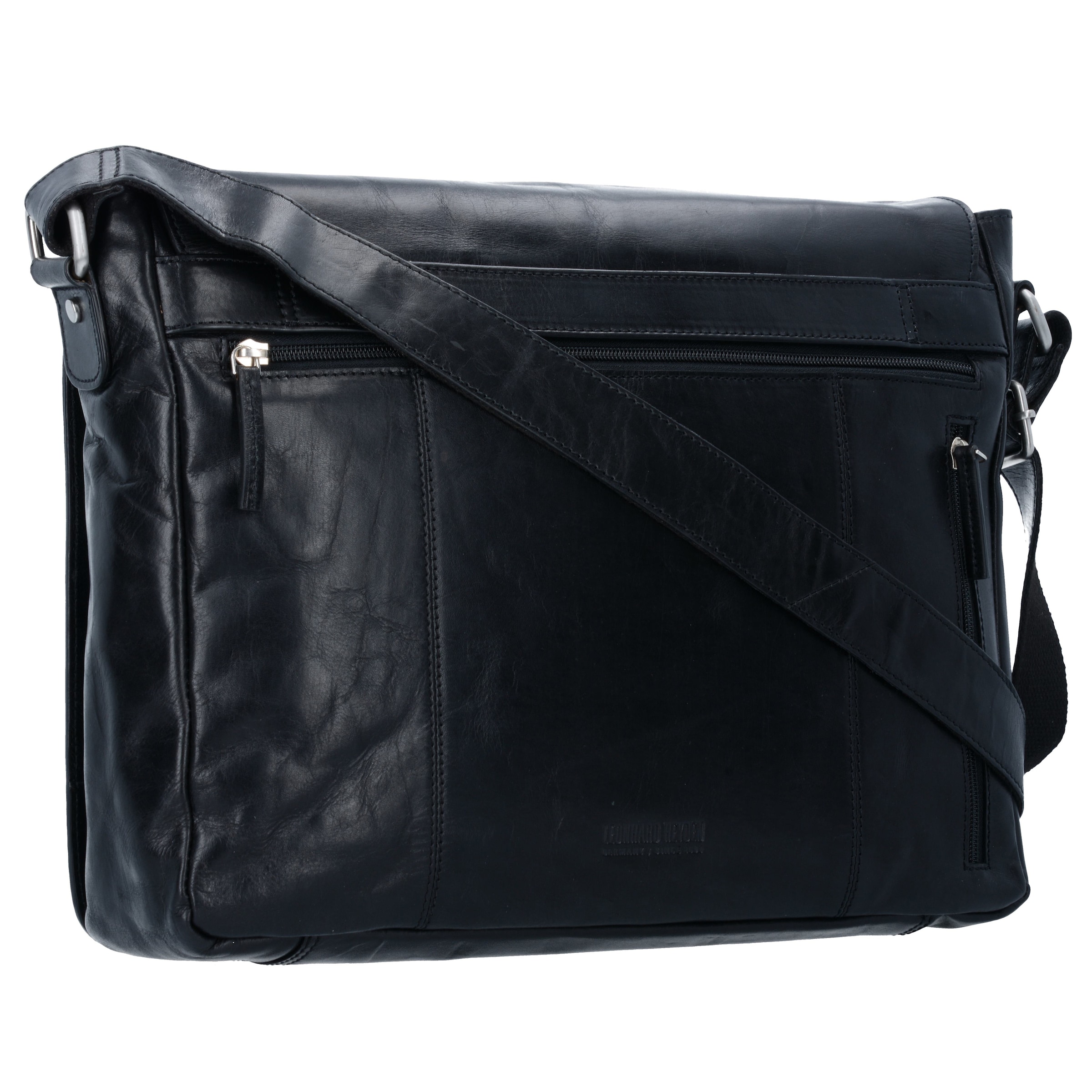 Borsa messenger 'Cambridge' di LEONHARD HEYDEN in nero