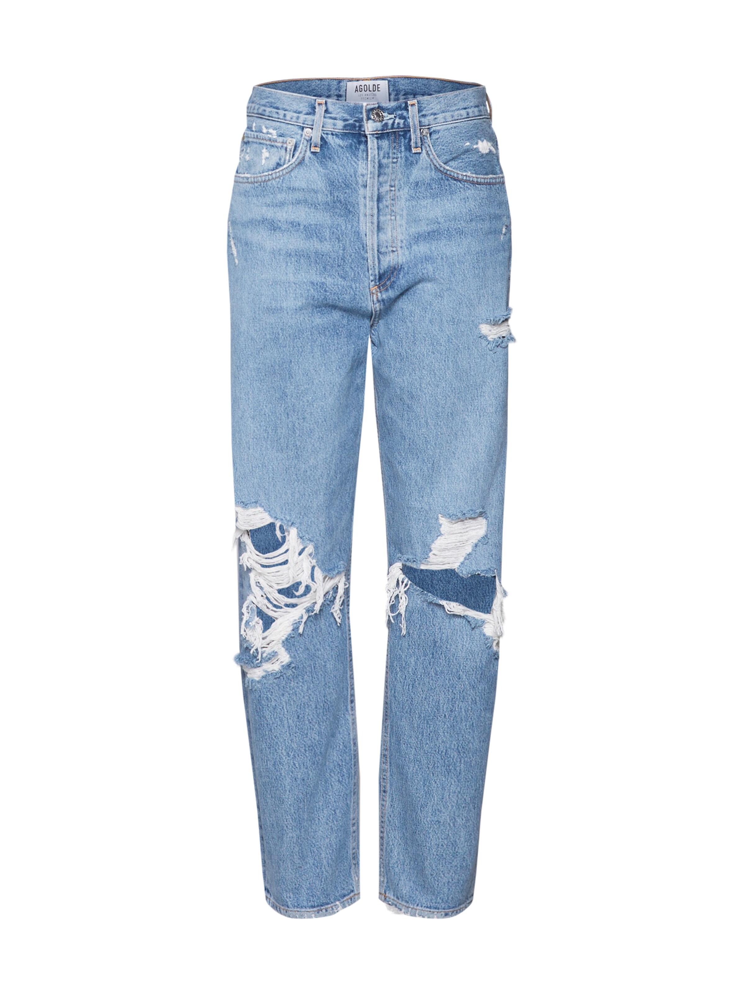 AGOLDE - Jeans in de kleur Blauw denim
