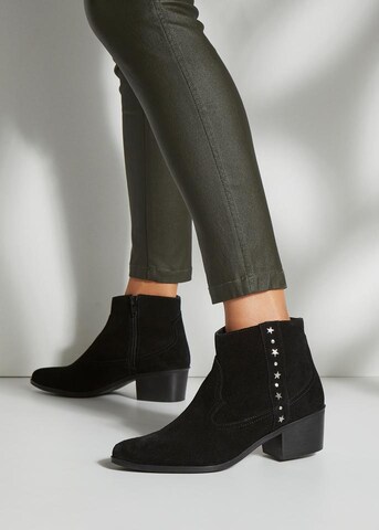 LASCANA Ankle boots σε μαύρο: μπροστά