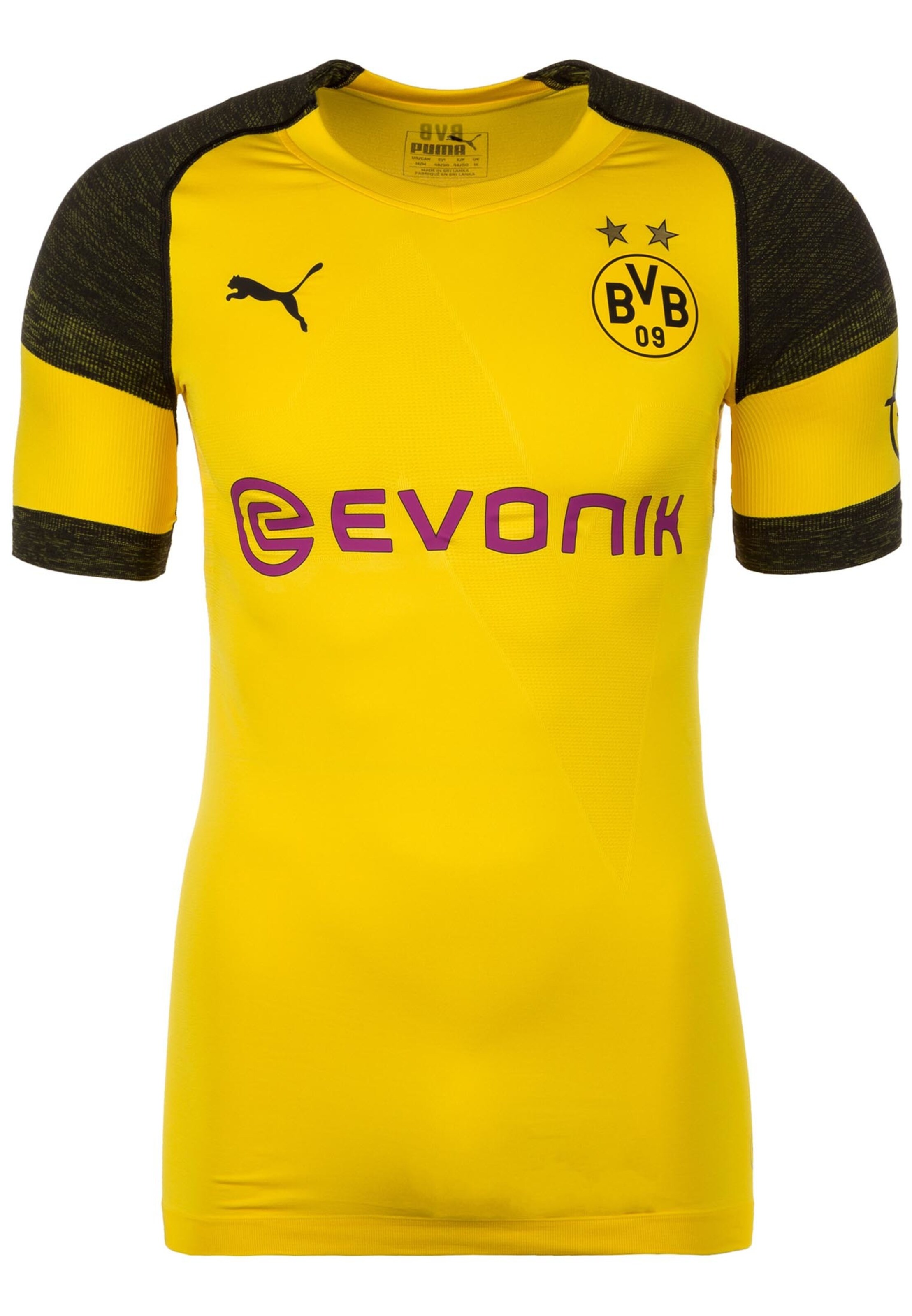 PUMA - Tricot 'Borussia Dortmund Authentic' in de kleur Geel