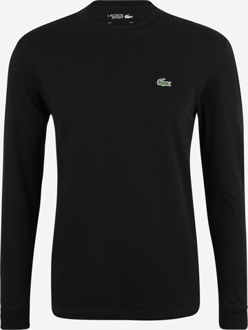 T-Shirt fonctionnel 'Tee-Shirt homme' Lacoste Sport en noir : devant