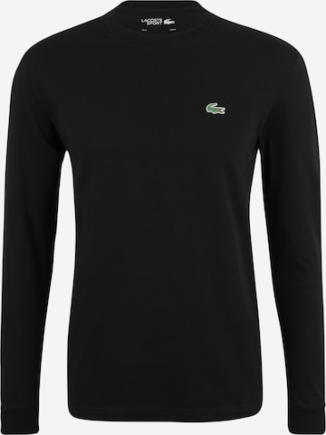 Lacoste Sport Funkcionalna majica 'Tee-Shirt homme' | črna barva: sprednja stran