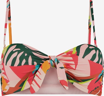regular Top per bikini 'Frangipani kiki top' di Shiwi in colori misti: frontale