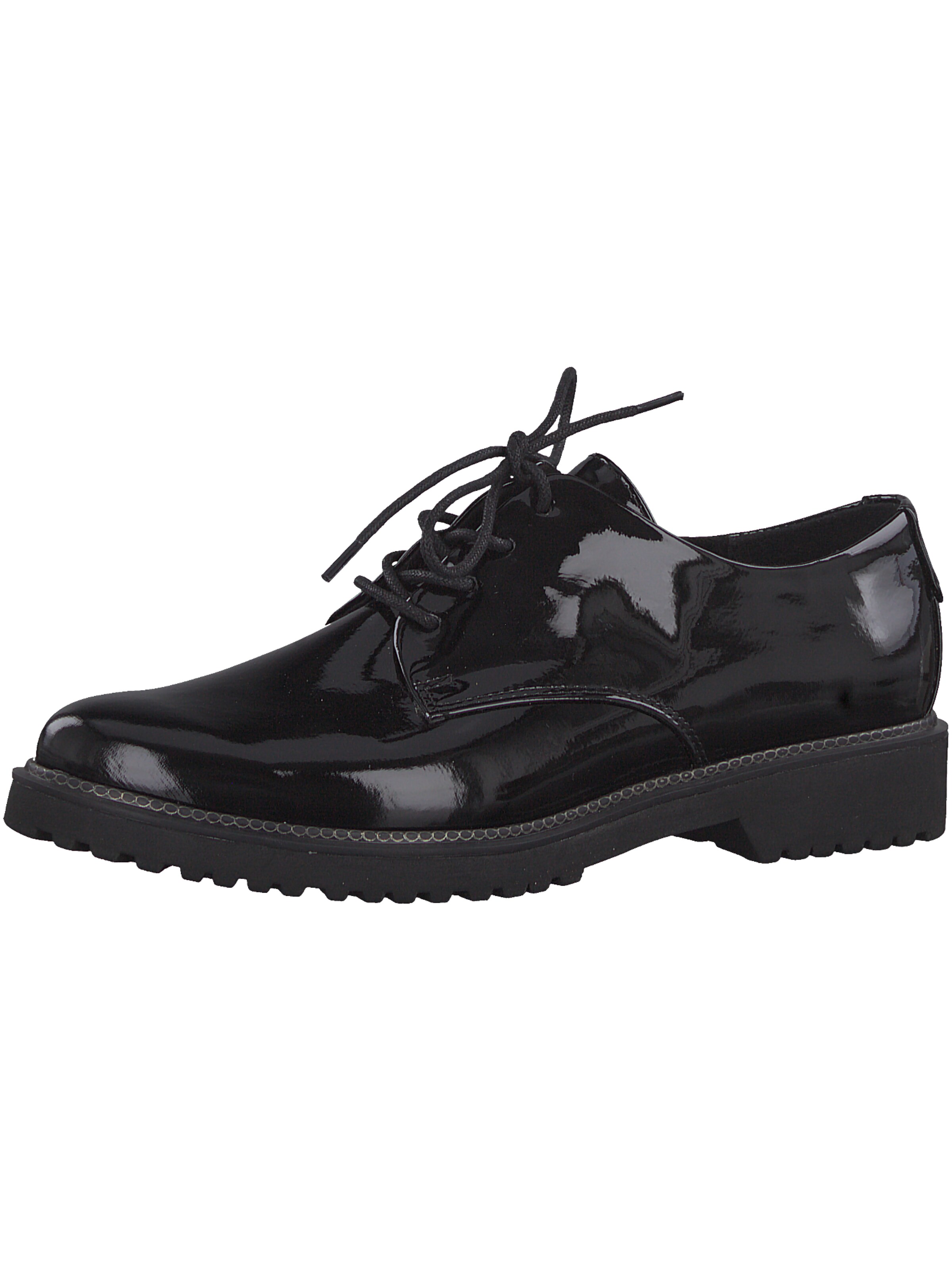 MARCO TOZZI - Veterschoen in de kleur Zwart
