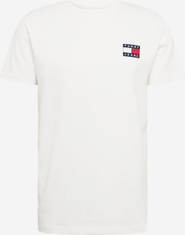 Tommy Jeans - Ajuste regular Camiseta en blanco: frente