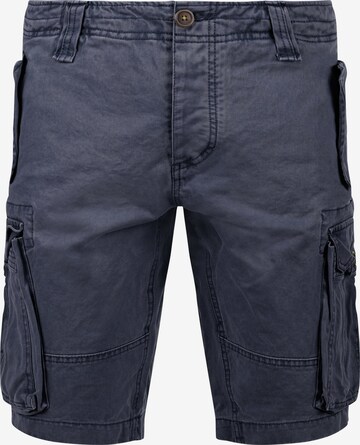 !Solid Regular Cargoshorts 'Pombal' in Blau: predná strana