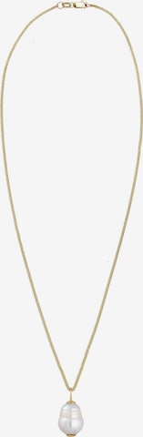 ELLI PREMIUM Halskette Organic, Perlenkette in Gold: predná strana