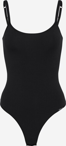 Skiny Shaping Bodysuit in Black: front