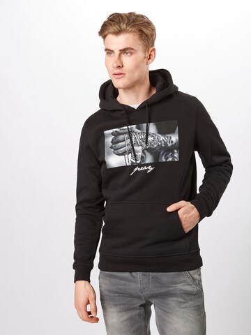 MT Men Sweatshirt 'Pray 2.0' in Black