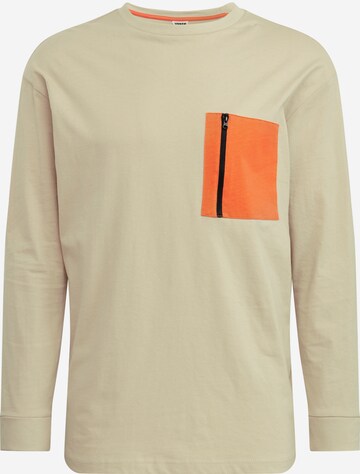 T-Shirt Urban Classics en beige : devant