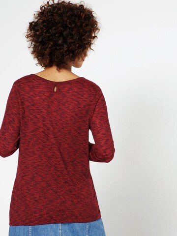 ESPRIT Shirt 'Bubblehem' in Rood: terug