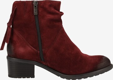 CAPRICE Ankle Boots in Red