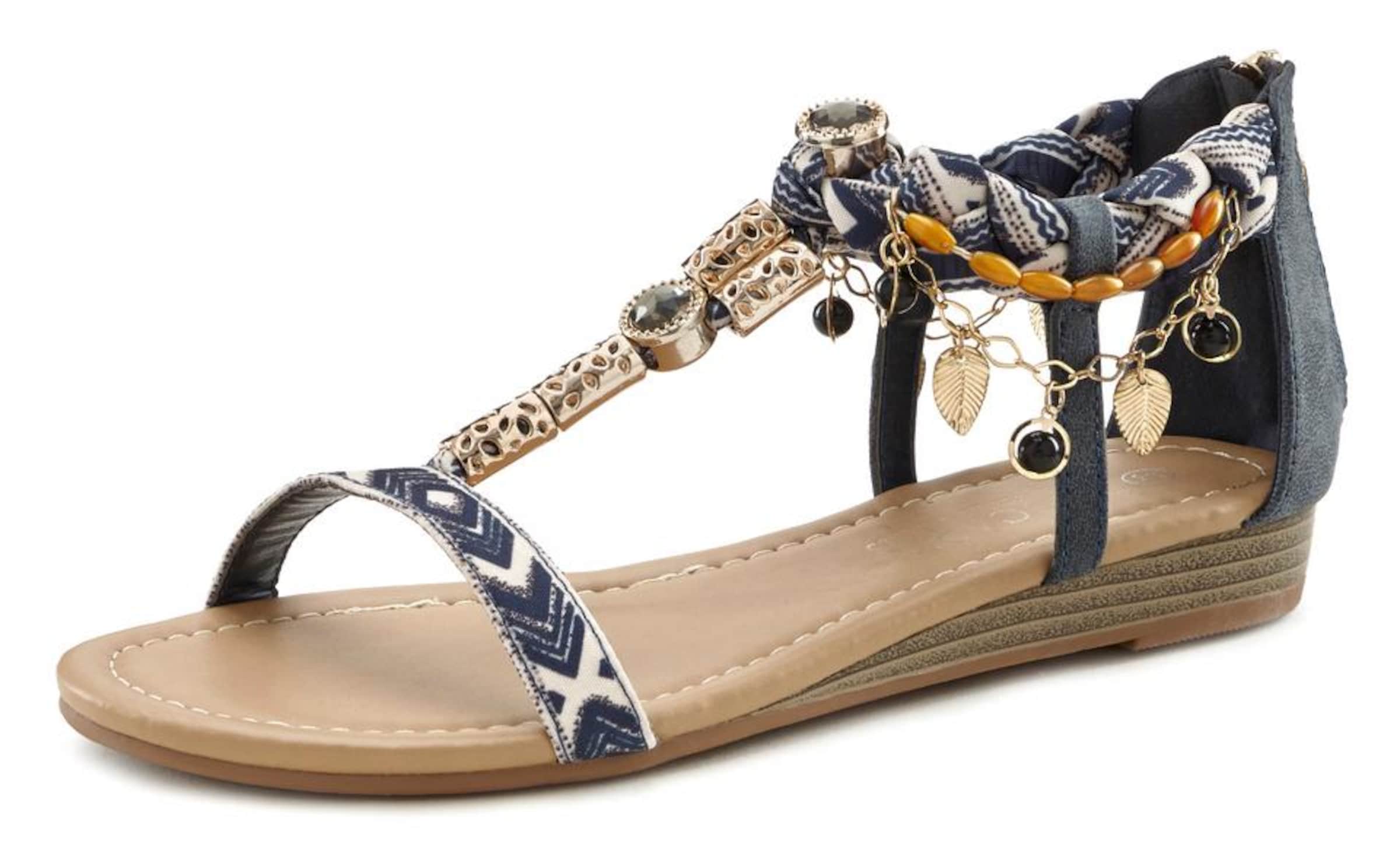 zils LASCANA Sandales: no priekšpuses