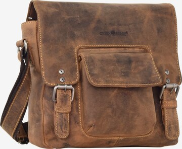 GREENBURRY Crossbody Bag 'Vintage Revival Vol. 1' in Brown: front