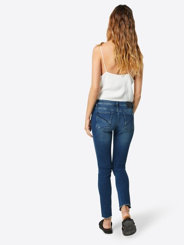 Coupe slim Jean 'Rachelle' GARCIA en bleu : derrière