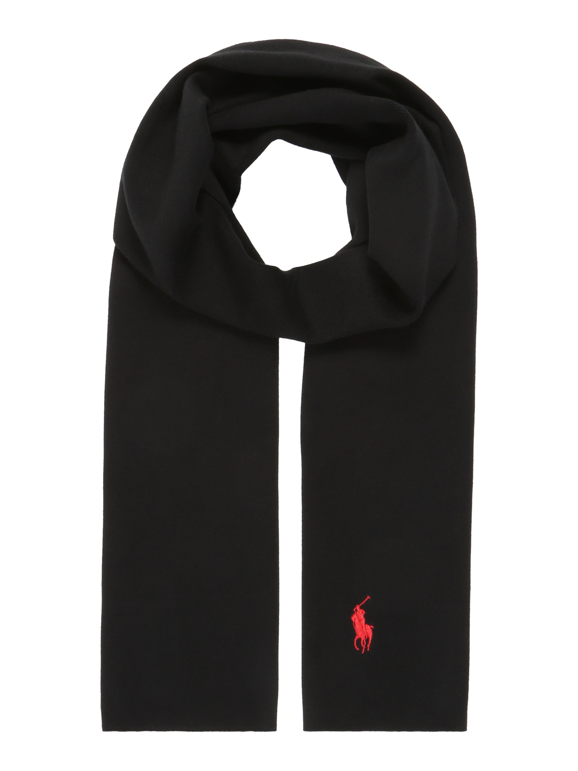 POLO RALPH LAUREN - Sjaal 'COTTON-SCF' in de kleur Zwart