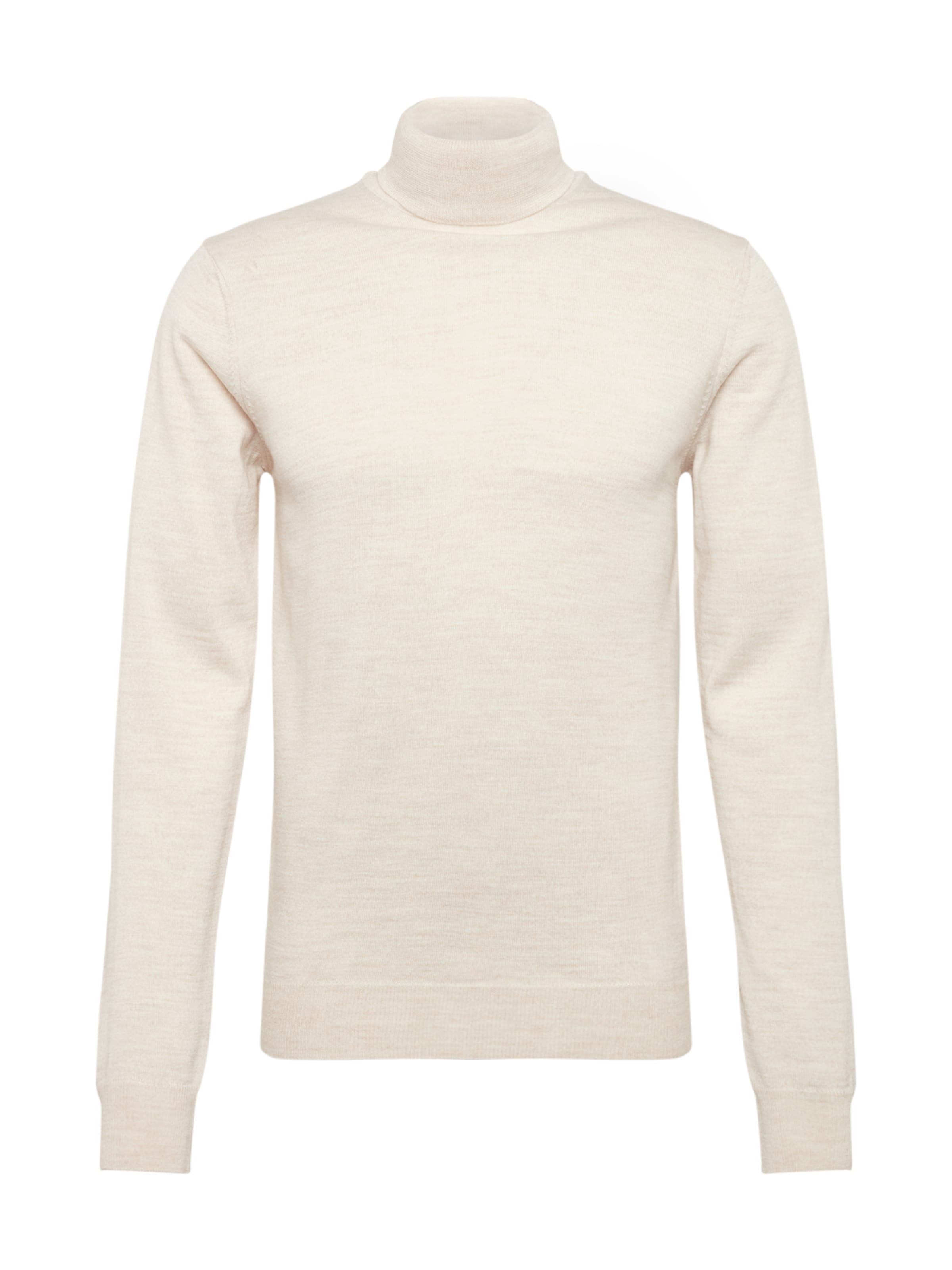 Casual Friday Regular fit Sweater 'Konrad' in Beige: front