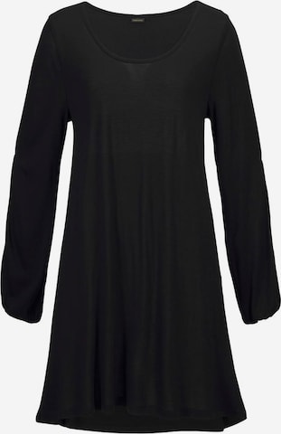 LASCANA Longshirt in Schwarz: predná strana