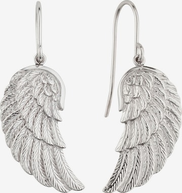 Engelsrufer Earrings 'Flügel, ERE-WING' in Silver: front