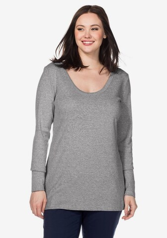 T-shirt SHEEGO en gris : devant