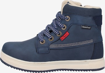 Chaussure basse Kickers en bleu