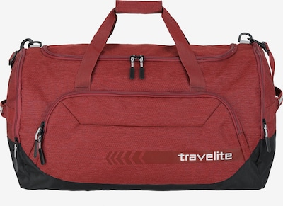 TRAVELITE Reisetasche in dunkelrot / schwarz / weiß, Produktansicht