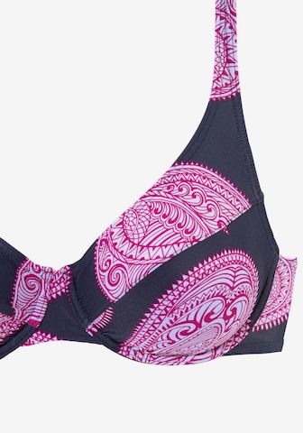 rozā LASCANA T-krekla Bikini