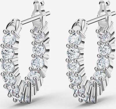 Swarovski Earrings in Silver / Transparent, Item view