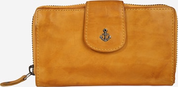 Harbour 2nd Wallet 'Linn' in Yellow: front