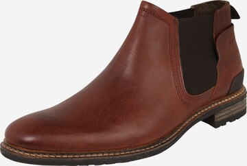 BULLBOXER Chelsea boots in Bruin: voorkant