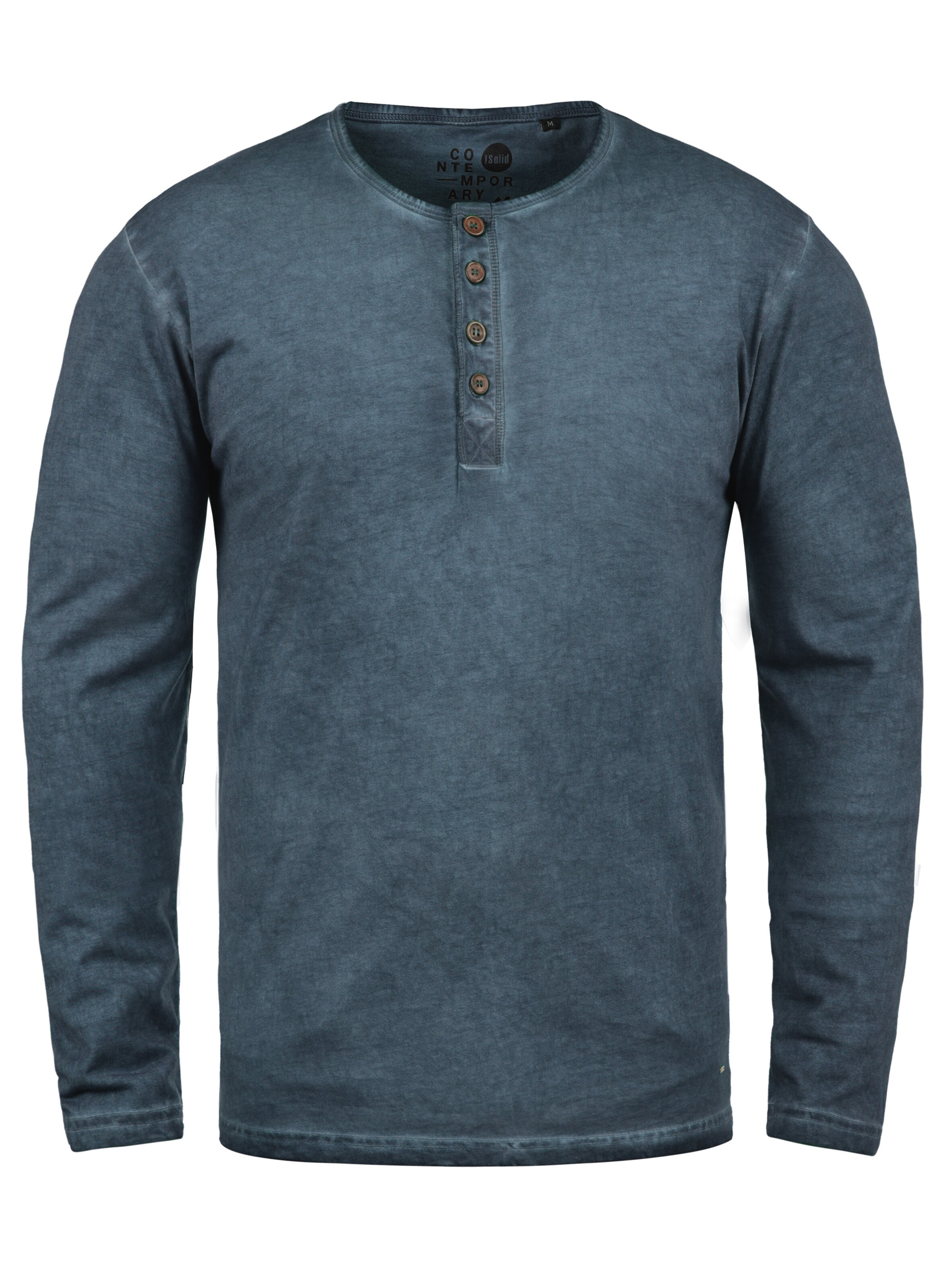 !Solid Shirt 'Timur' in Blauw: voorkant