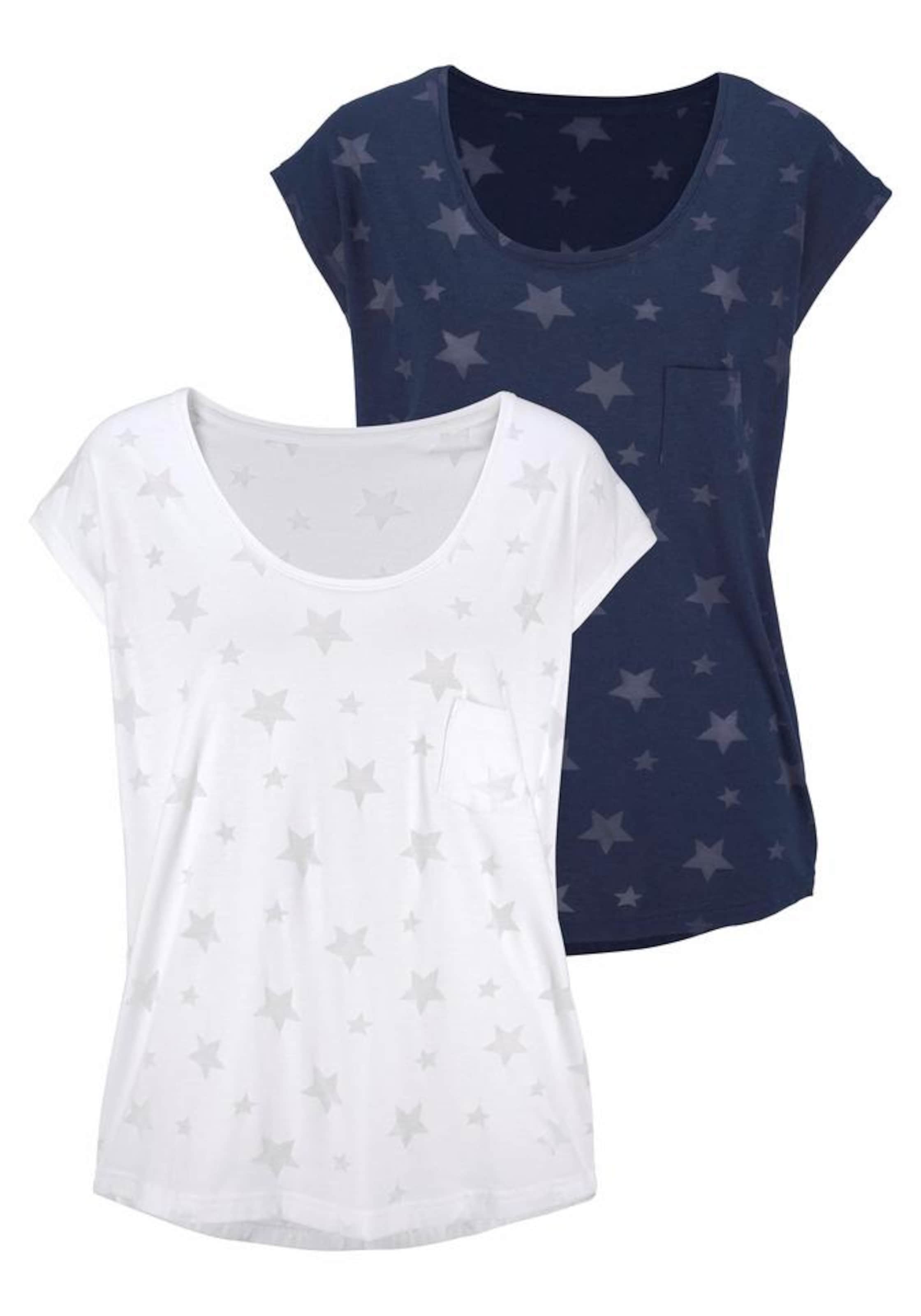 BEACH TIME Paita värissä sininen: etupuoli