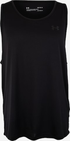 UNDER ARMOUR Funktionsshirt in Schwarz: predná strana