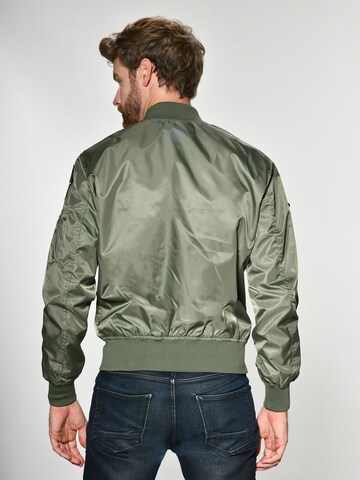 TOP GUN Between-Season Jacket ' Beast ' in Green