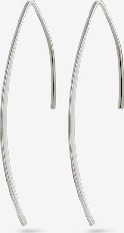 Boucles d'oreilles 'Agatha' Pilgrim en argent : devant