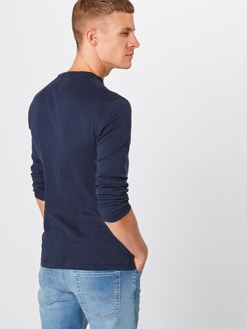 T-Shirt Tommy Jeans en bleu : derrière